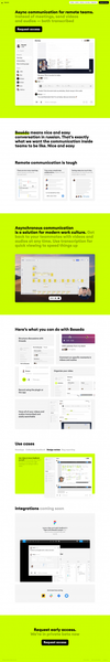 Beseda — async communication for teams