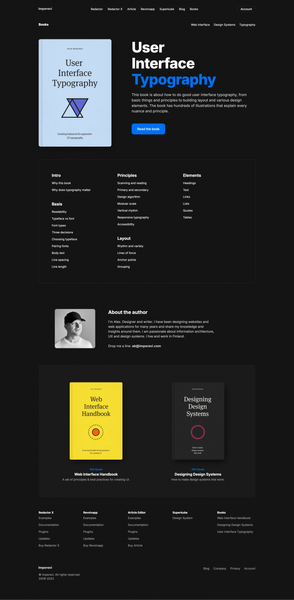 User Interface Typography