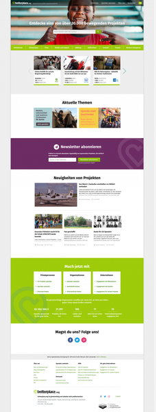 Spenden für Projekte & Organisationen – betterplace.org