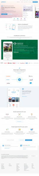 Mobile Apps for Events, Enterprises, Colleges and Universities | Guidebook