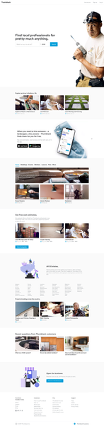 Thumbtack – Start a project