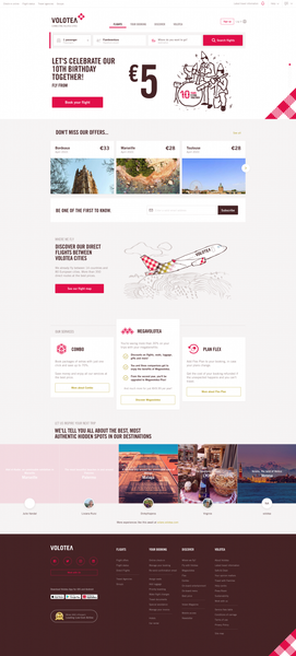 VOLOTEA | Cheap flights, offers and plane tickets to Europe