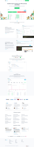 API monitoring and Site Transaction Monitoring for DevOps Teams