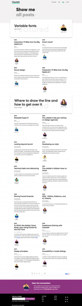 clearleft.com-Posts   Clearleft-2017-03-01