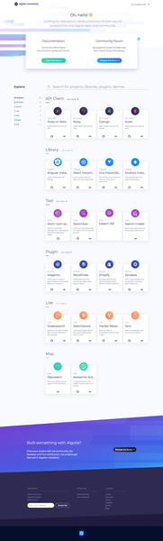 Algolia Community