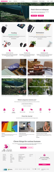 Indiegogo: Crowdfund Innovations & Buy Unique Products