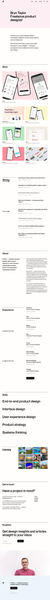 Bryn Taylor · Freelance digital product designer
