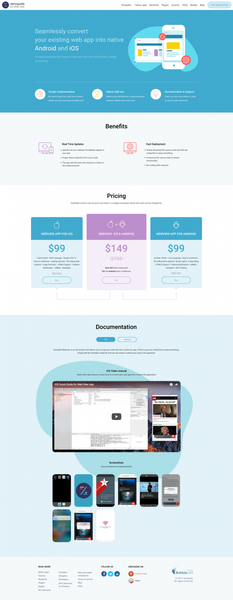 Zeroqode - Convert your existing web app into native Android & Ios