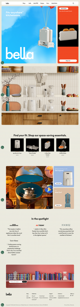 bella Kitchen Appliances | Air Fryers, Griddles, Toasters & More