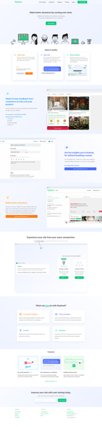 Rayfeed · Improve your product with user testing