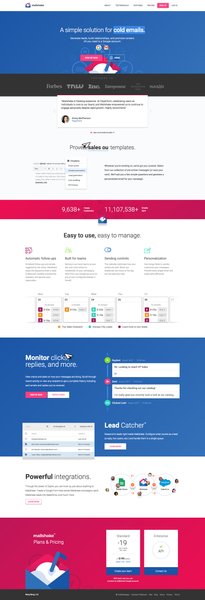 A Simple Cold Email Outreach Tool & Templates | Mailshake