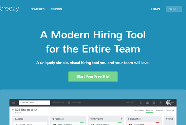 Breezy HR - A Uniquely Simple Hiring Tool for the Entire Team. - https___breezy.hr_