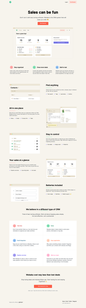 Wobaka: The CRM that makes you smile