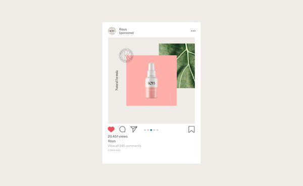 Roys Natural Skincare by Marka Network - Branding Agency