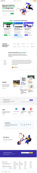 Create Website and Email Newsletter Design Online - Designmodo