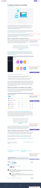 Asana portfolios: How to save time reporting on multiple project statuses
