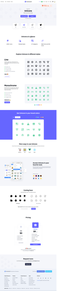 2200+ free vector icons - Unicons by Iconscout