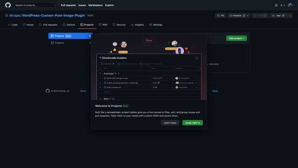 Projects · WordPress-Custom-Post-Image-Plugin