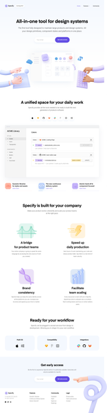Specify — All-in-one tool for design systems
