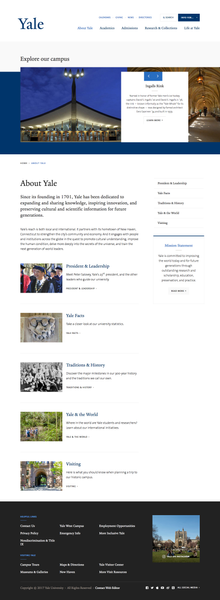 About Yale | Yale University