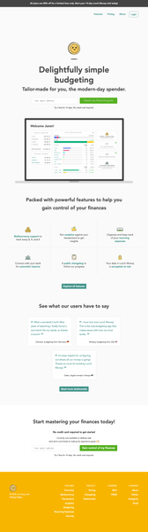 Multicurrency personal finance and budgeting tool - Lunch Money