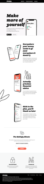 Multiply | A financial plan in the palm of your hand