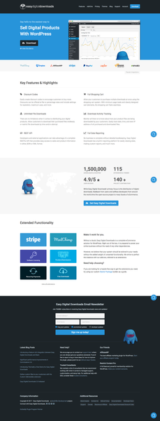 Easy Digital Downloads - Sell Digital Downloads With WordPress