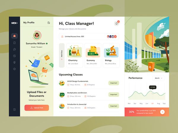 School dashboard