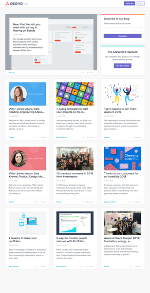 The Asana Blog - The official blog for Asana news, tips, and updates