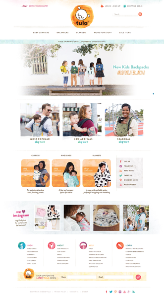 Baby Tula — Easy-to-use Baby Carriers in a Variety of Stylish Prints