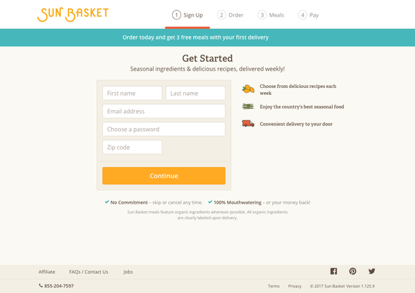 Sun Basket: Join