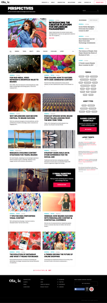 Perspectives - Olapic | Visual Commerce & Marketing Platform