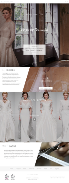Sassi Holford - Designer Wedding Dresses | Occasion Wear