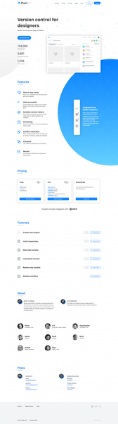 Plant – version control app and Sketch plugin for designers