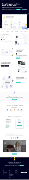 Client Management Software for Small Businesses | HoneyBook