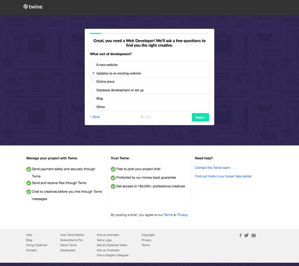 Twine: Quality creative freelancers to help you grow