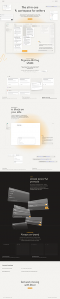 Strut — The all-in-one AI workspace for writing