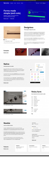 Formality – WordPress forms plugin