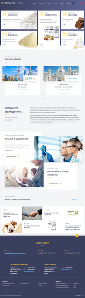 mcePharma s.r.o. - development and research in the area of food supplements and functional food