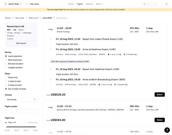Duffel – Search results