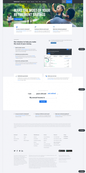 Betterment | The Smart, Modern Way to Invest | Online Financial Advisor