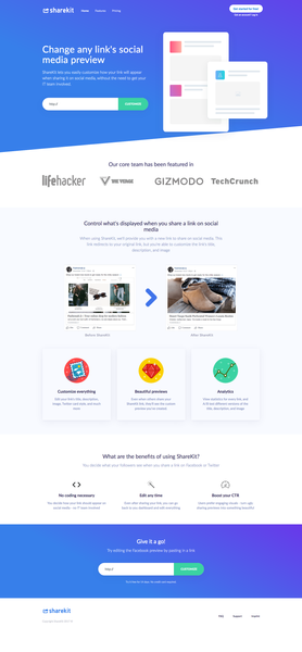 ShareKit | Easily edit a link's Facebook/Twitter preview