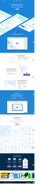 Platforma Web Wireframe Kit