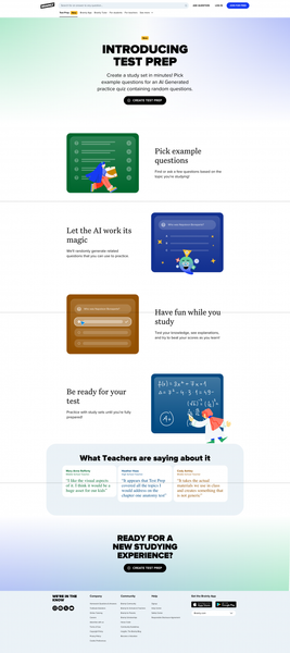Test Prep - Practice questions before your next test with Brainly