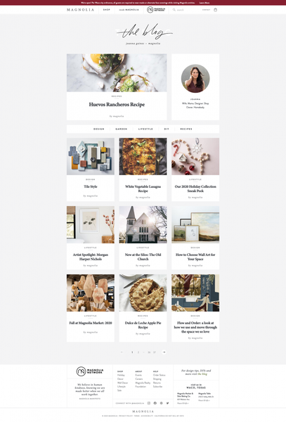 The Blog | Joanna Gaines + Magnolia Market