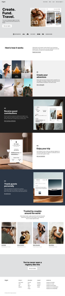 Honeymoon Fund | Honeymoon Registry Website by Hitchd