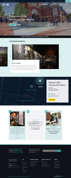 Homepage | Museum of the American Revolution