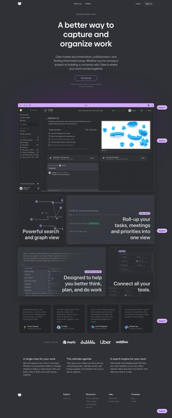 Clew – Best-in-class tool, for organizing the work of your life.