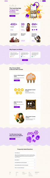 Nibble - The Learning App To Spark Your Curiosity