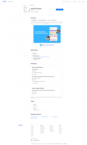 twine for Zoom - Zoom App Marketplace